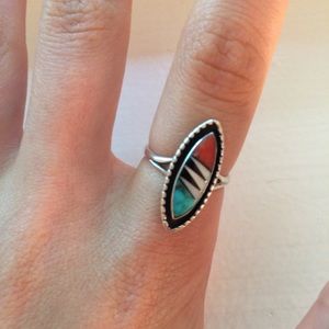 Silver Native American Ring